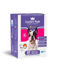 Tapete Higiênico Confort Pads para Cães 80x60cm 