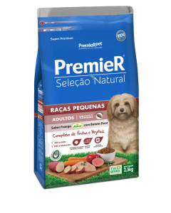 Premier Seleção Natural Cães Mini Bits Frango Batata Doce 1kg