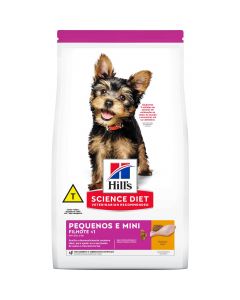 Hills Cães Filhotes Mini e Pequeno Porte Sabor Frango 2.4kg