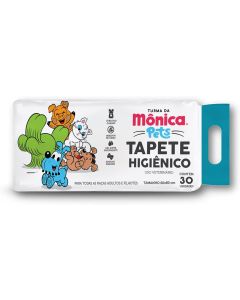 Tapete Higiênico Turma da Mônica Pets para Cães 30un