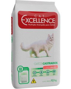 Cat Excellence Salmão Gatos Adultos Castrados 10.1kg