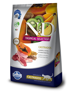 N&D tropical Gatos Castrados Cordeiro 1.5kg - ND