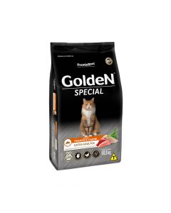 Golden Special Gatos Adultos 10.1kg Frango e Carne - Ração 