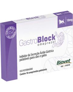 Gastroblock Biovet 10mg 1 Blister com 10 Comprimidos