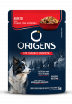 Sachê Origens Cães Adultos Carne Com Abóbora 85gr Premium Especial 